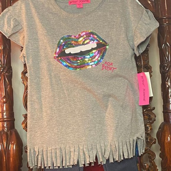 NEVER WORN Betsey Johnson 2 pc outfit sz 6 - Picture 1 of 5